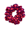 Purple & hot coral  Multi Color Jumbo Scrunchie