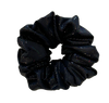 Black Holographic Dot Jumbo Scrunchie