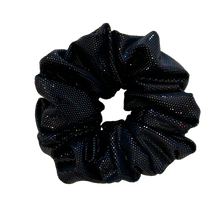  Black Holographic Dot Jumbo Scrunchie