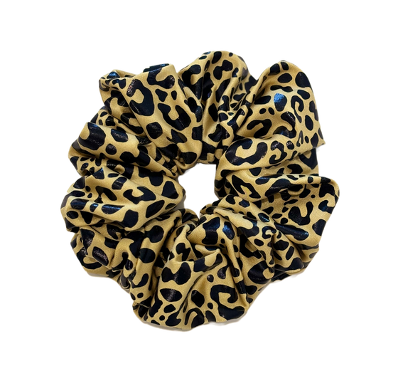 Leopard Print Jumbo Scrunchie