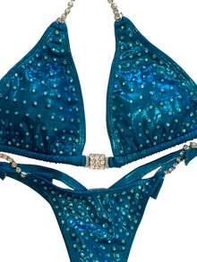  Turquoise Competition Bikini