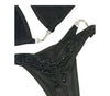 Black Fully Stoned Competition Bikini