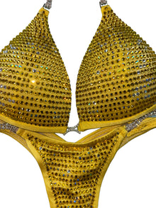  Yellow Competition Bikini