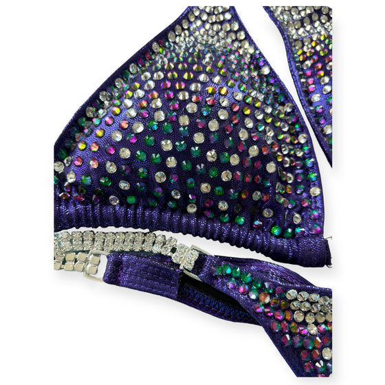 Eggplant Purple Competition Bikini