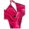 Deep pink Velvet Posing Suit