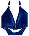 Royal Blue Velvet Posing Suit