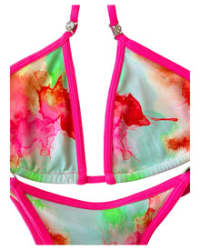  Neon watercolor Posing Suit