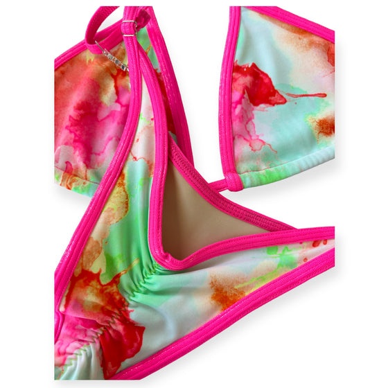 Neon watercolor Posing Suit