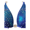 Grape Blue Competition Bikini