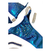 Grape Blue Competition Bikini