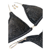 Black Fully Stoned Competition Bikini