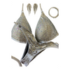 Silver Competition Bikini