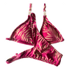 Maroon Tropic Figure Posing Suit