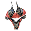 Orange Leopard Bikini